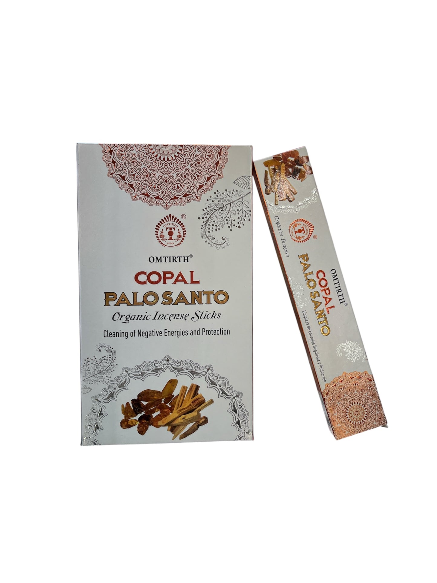 Incienso Omtirth Copal Palo Santo 12