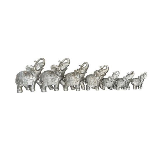 Familia de Elefantes 7 pcs