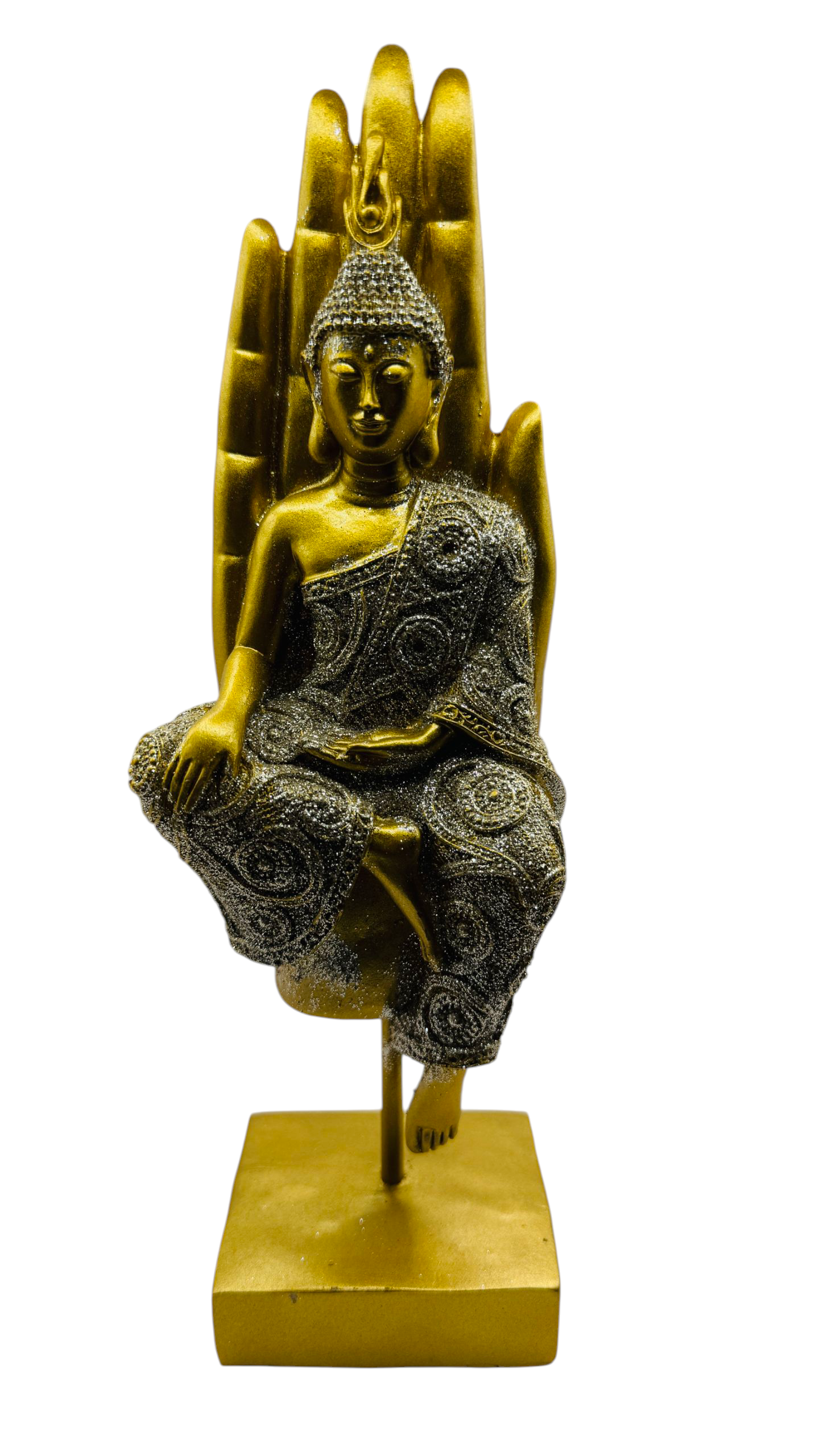 Buda Brillante con Mano