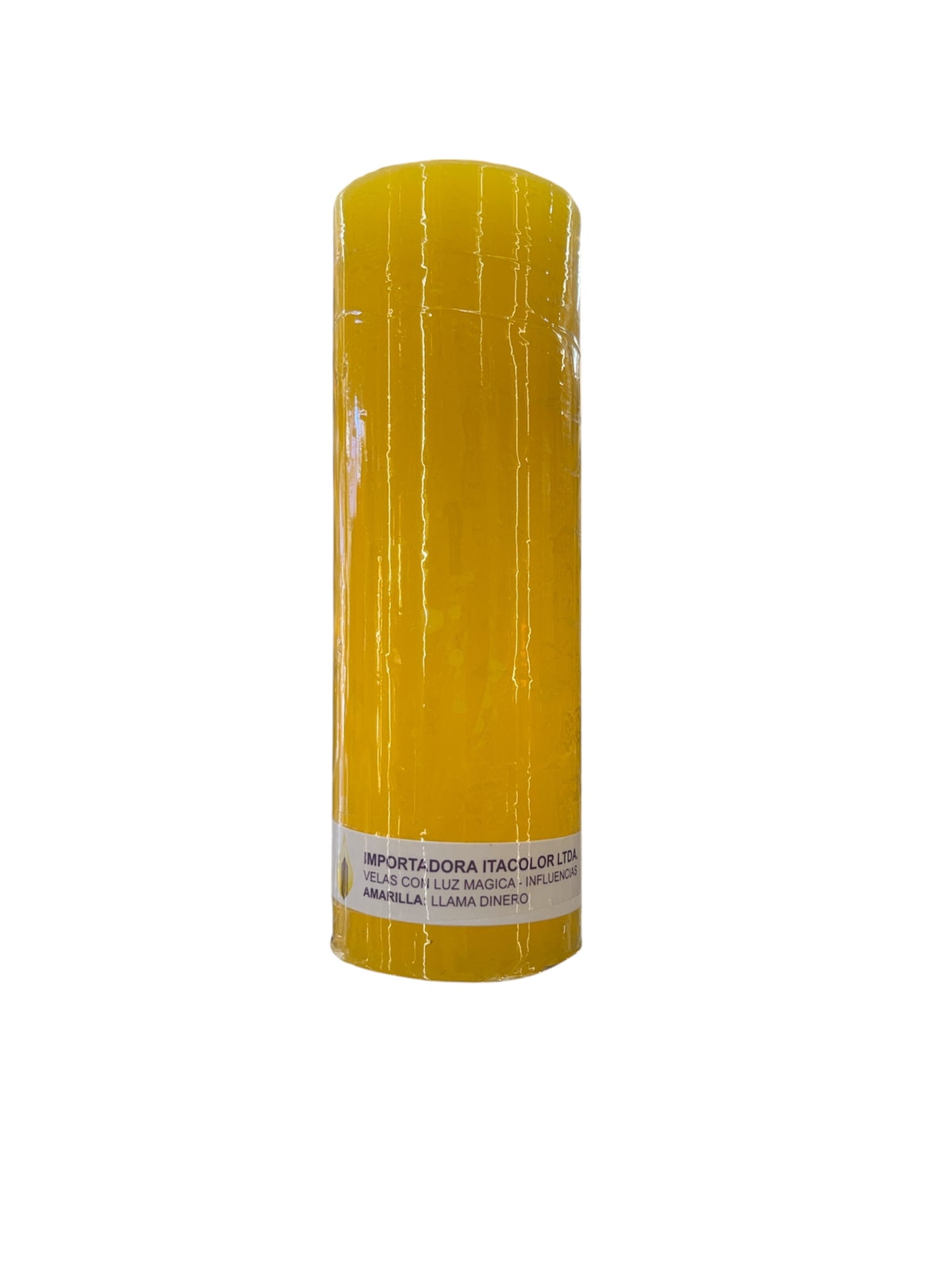 Vela Cirio Amarilla 15 cm