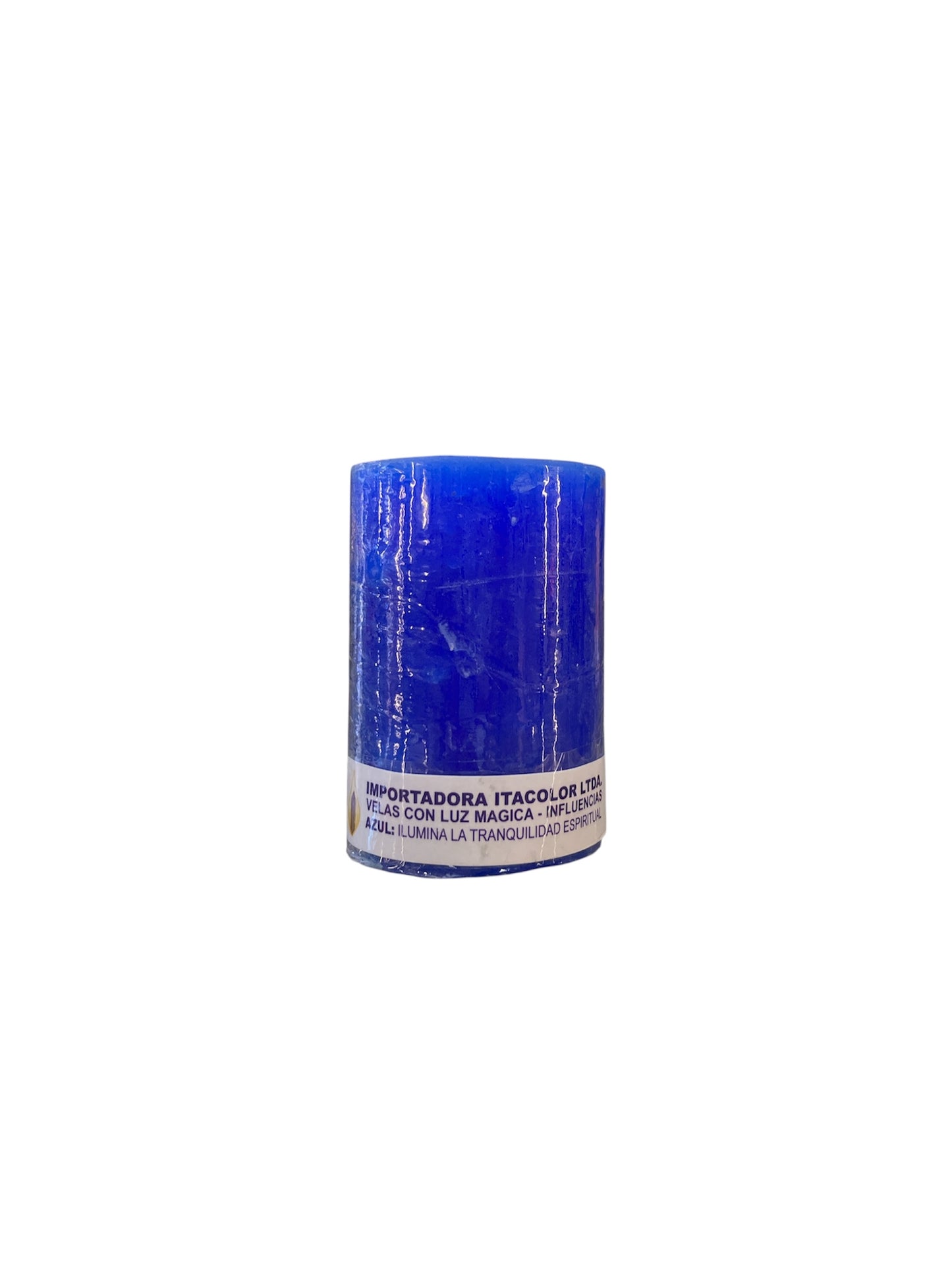 Vela Cirio Azul 7 cm