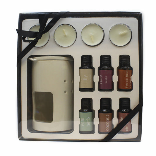 Set de regalo - Difusor con velas + 6 esencias MF-127