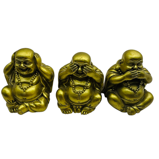 Set de Buda de 3"Ciego, Sordo y Mudo" AN-37