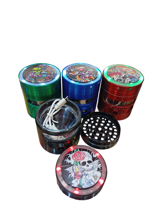 Grinder Metálico con Luz  MF-109
