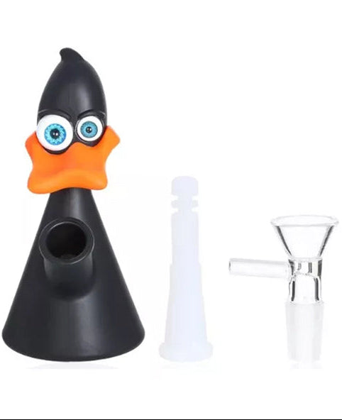 Bong de Silicona Pato Negro MF-110