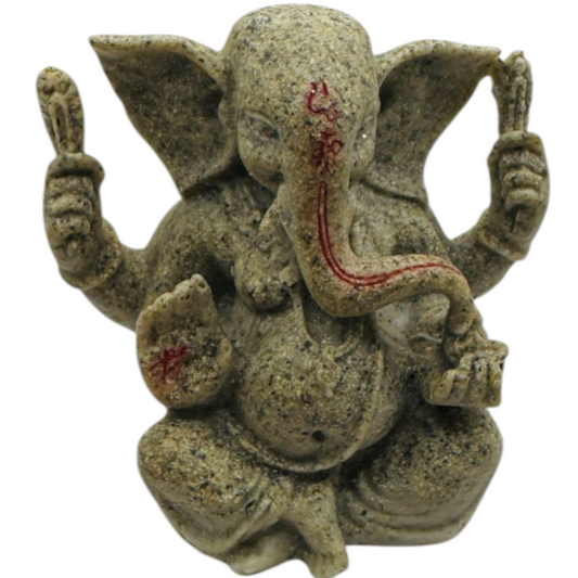 Ganesh de piedra 12 cm