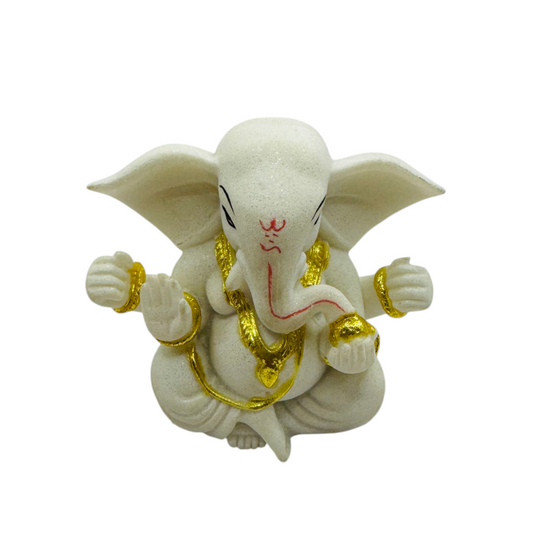 Figura Ganesh de Mármol 8cm