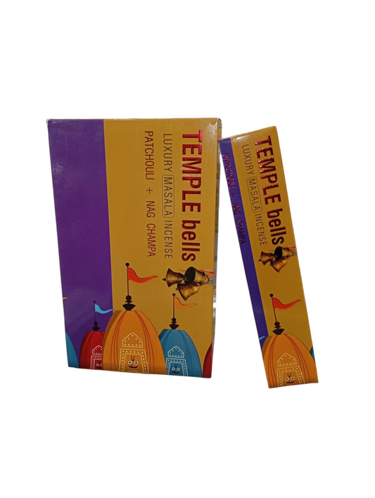 Incienso de Pachulí con Nag Champa Namaste India 12 uds.