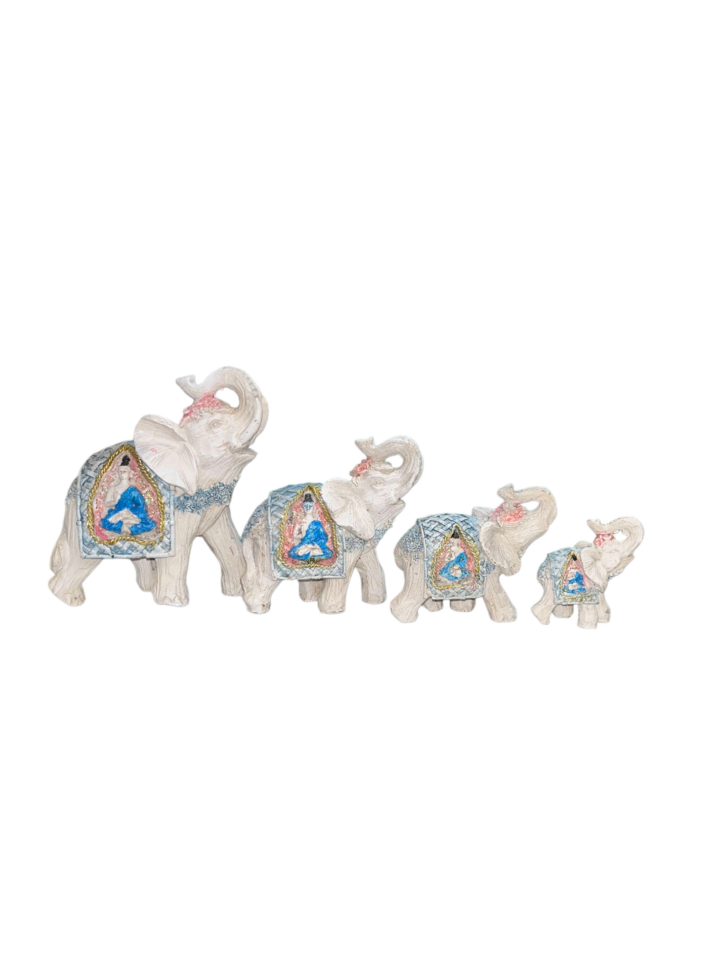 Familia de Elefantes de 4 pcs