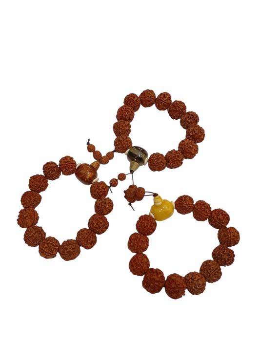 Pulsera Grande de Rudraksha