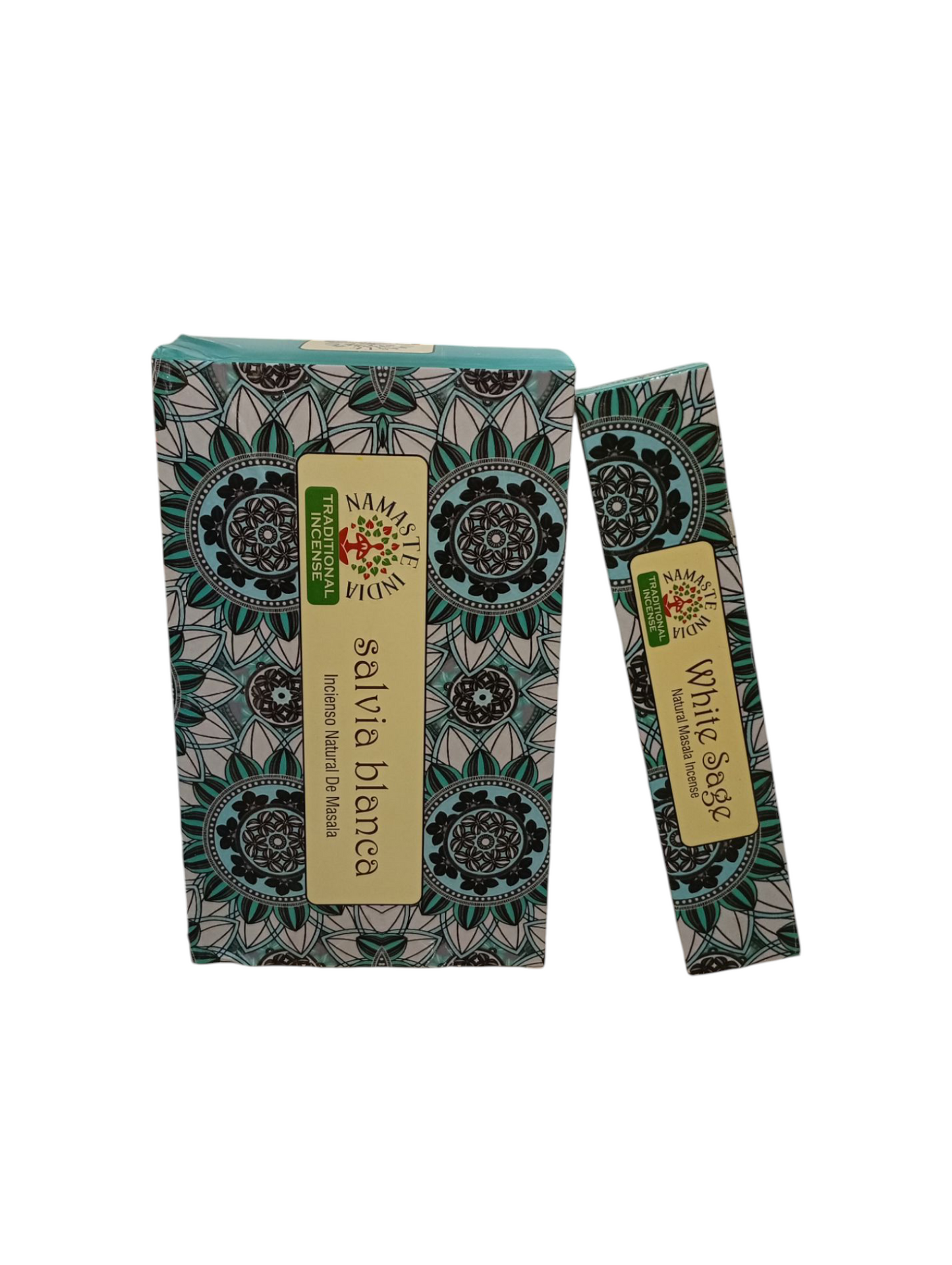 Incienso de Salvia Blanca Namaste India 12 uds.