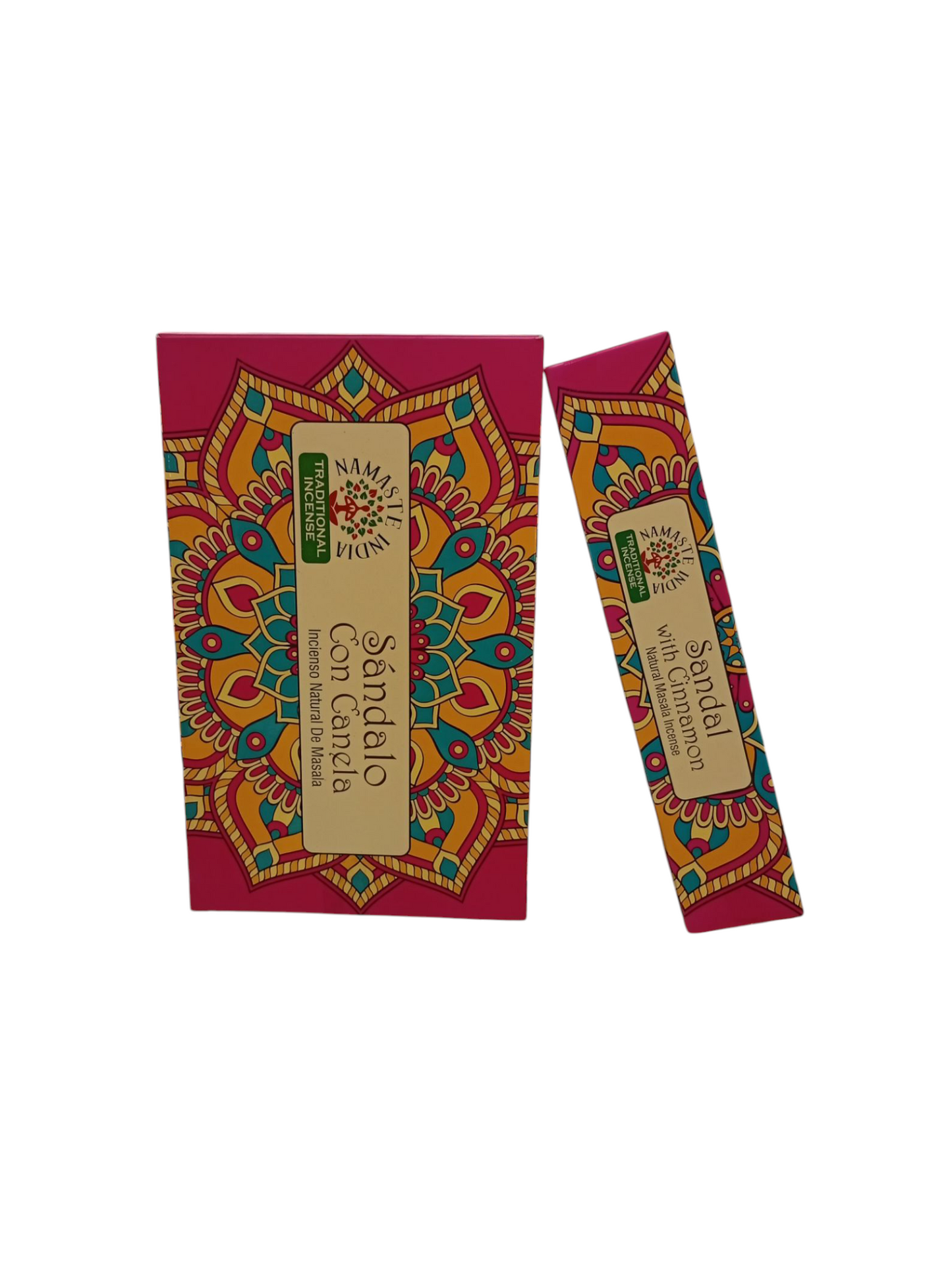Incienso de Sándalo con Canela Namaste India 12 uds.