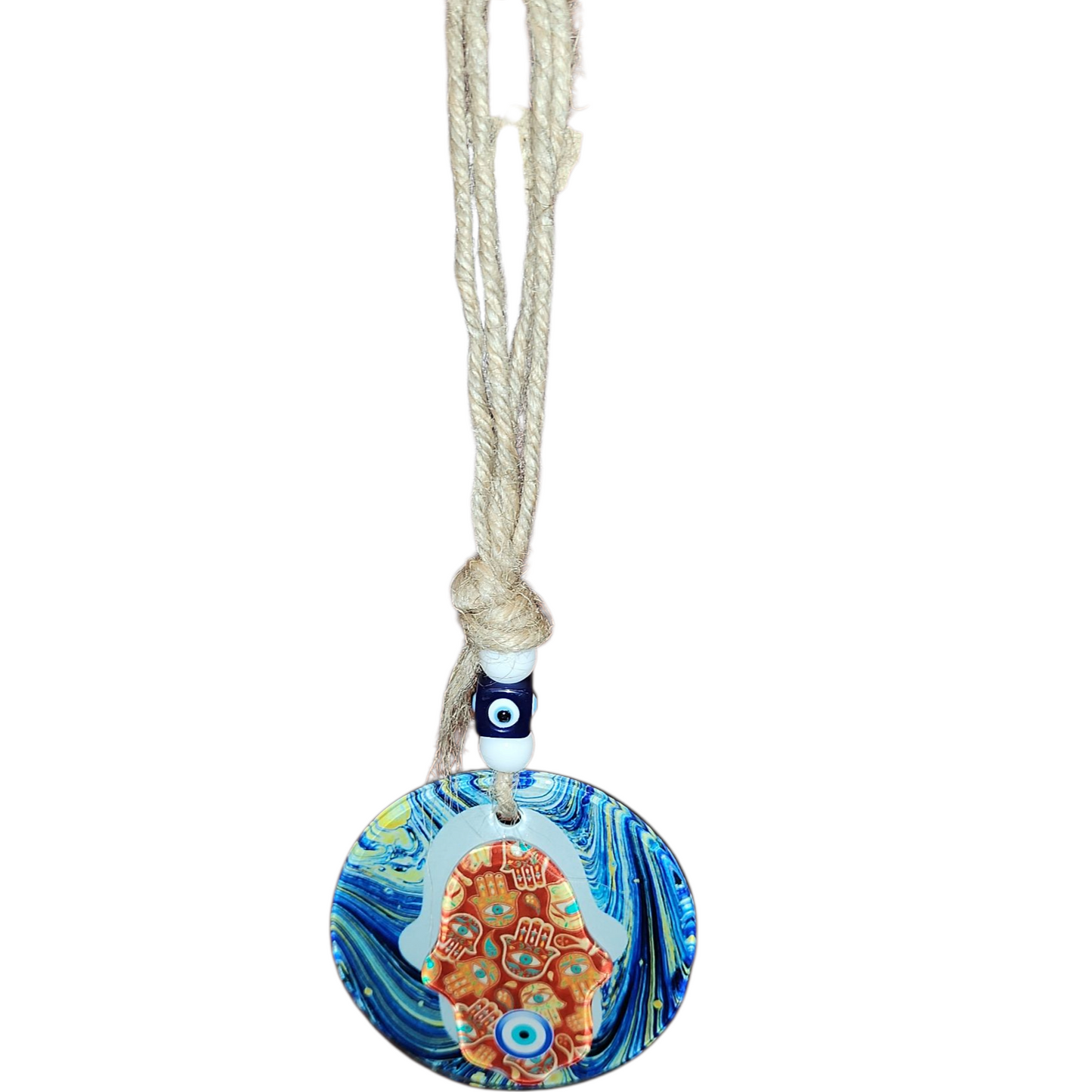 Ojo Turco con Mano de Fátima YMJ-1